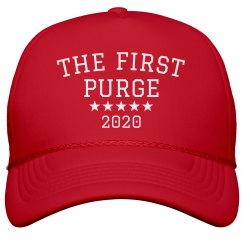 America's First Purge Parody Hat