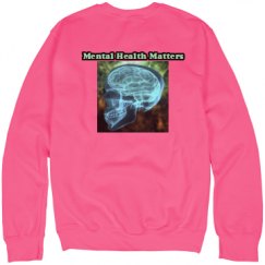 Unisex Neon Crewneck Sweatshirt