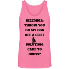 Unisex Jersey Neon Tank Top