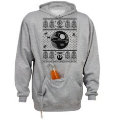 Unisex Beer Holder Tailgate Hoodie