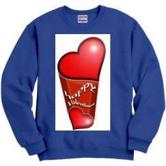 Unisex Film and Foil Crewneck Sweatshirt