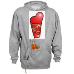 Unisex Beer Holder Tailgate Hoodie