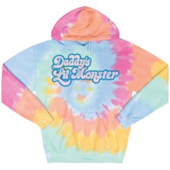 Unisex Tie-Dye Fleece Hoodie