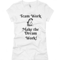 Ladies Slim Fit Basic Promo Jersey Tee