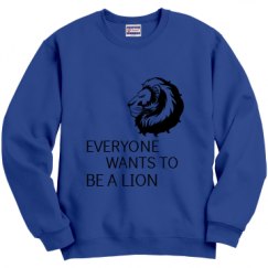 Unisex Film and Foil Crewneck Sweatshirt