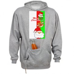 Unisex Beer Holder Tailgate Hoodie