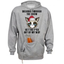 Unisex Beer Holder Tailgate Hoodie