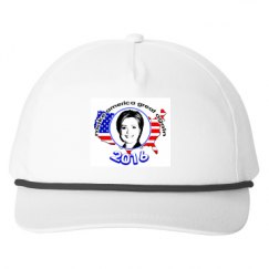 Snapback Five-Panel Rope Hat