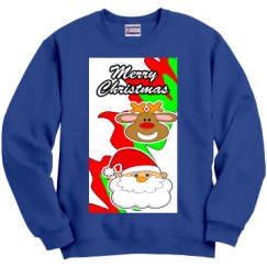 Unisex Film and Foil Crewneck Sweatshirt