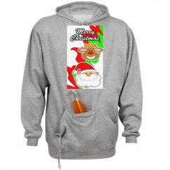 Unisex Beer Holder Tailgate Hoodie