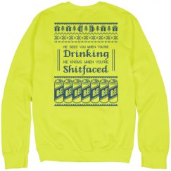 Unisex Neon Crewneck Sweatshirt