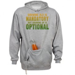 Unisex Beer Holder Tailgate Hoodie