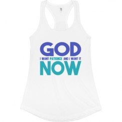 Ladies Slim Fit Racerback Tank Top