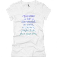 Ladies Slim Fit Basic Promo Jersey Tee