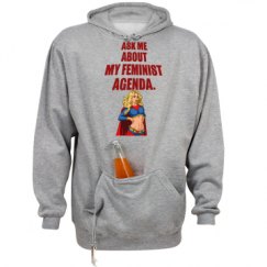 Unisex Beer Holder Tailgate Hoodie