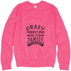Unisex Neon Crewneck Sweatshirt