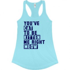Ladies Slim Fit Racerback Tank Top