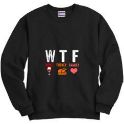 Unisex Film and Foil Crewneck Sweatshirt