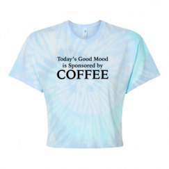 Women's Tie Dye Crop Top Tee