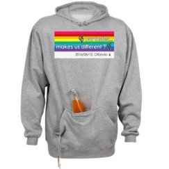 Unisex Beer Holder Tailgate Hoodie