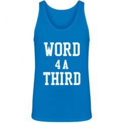 Unisex Jersey Neon Tank Top