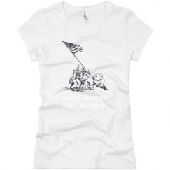 Ladies Slim Fit Basic Promo Jersey Tee