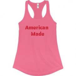 Ladies Slim Fit Racerback Tank Top