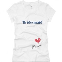 Ladies Slim Fit Basic Promo Jersey Tee