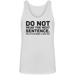 Unisex Jersey Tank Top