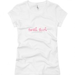 Ladies Slim Fit Basic Promo Jersey Tee