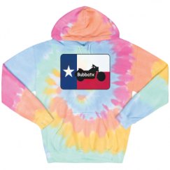 Unisex Tie-Dye Fleece Hoodie