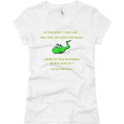 Ladies Slim Fit Basic Promo Jersey Tee