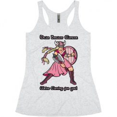 Ladies Slim Fit Super Soft Racerback Triblend Tank