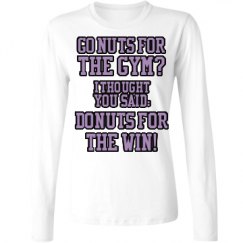 Ladies Relaxed Fit Basic Long Sleeve Tee