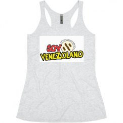 Ladies Slim Fit Super Soft Racerback Triblend Tank