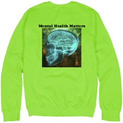 Unisex Neon Crewneck Sweatshirt