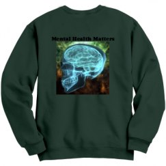 Unisex Film and Foil Crewneck Sweatshirt