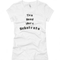 Ladies Slim Fit Basic Promo Jersey Tee