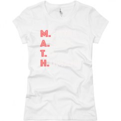 Ladies Slim Fit Basic Promo Jersey Tee