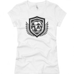 Ladies Slim Fit Basic Promo Jersey Tee
