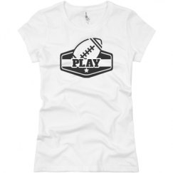 Ladies Slim Fit Basic Promo Jersey Tee