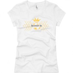 Ladies Slim Fit Basic Promo Jersey Tee