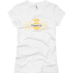 Ladies Slim Fit Basic Promo Jersey Tee