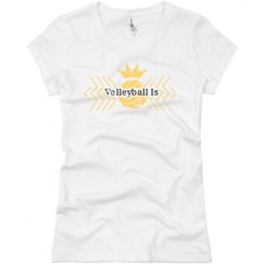 Ladies Slim Fit Basic Promo Jersey Tee