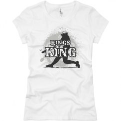 Ladies Slim Fit Basic Promo Jersey Tee