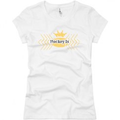 Ladies Slim Fit Basic Promo Jersey Tee