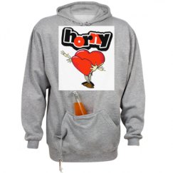 Unisex Beer Holder Tailgate Hoodie