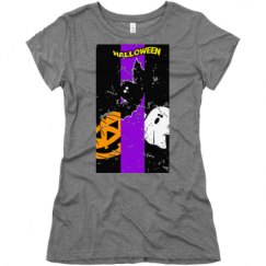 Ladies Slim Fit Super Soft Triblend Tee