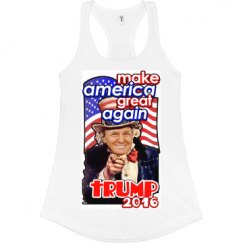 Ladies Slim Fit Racerback Tank Top