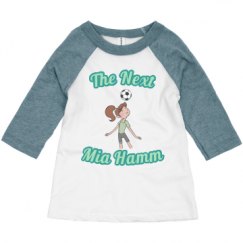 Toddler 3/4 Sleeve Raglan Tee